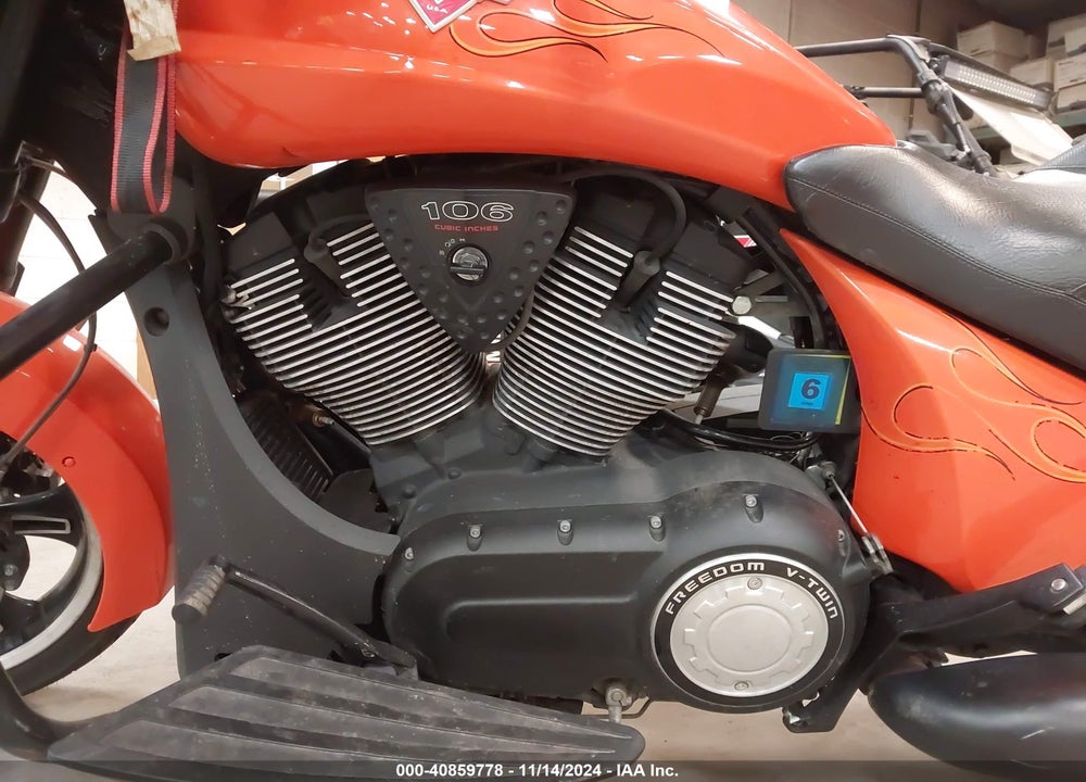2013 VICTORY MOTORCYCLES CROSS COUNTRY VIN: 5VPDW36N5D3023591