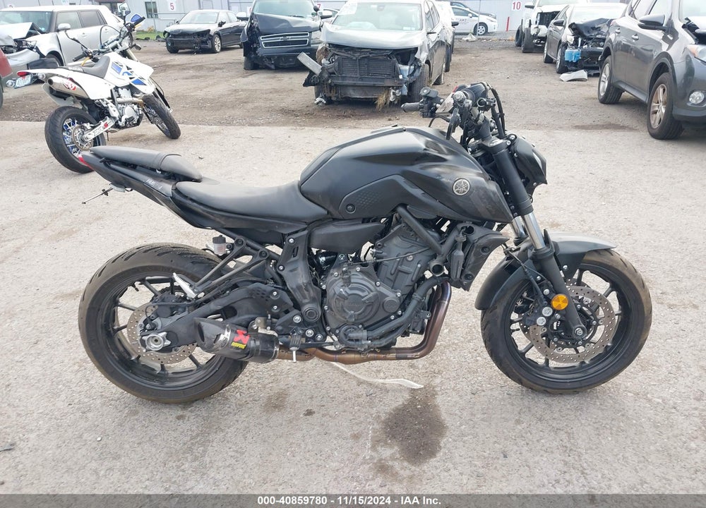 2024 YAMAHA MT07 VIN: JYARM32E4RA009776