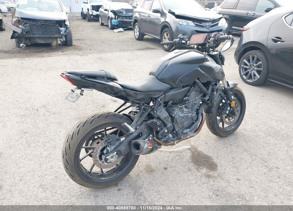 2024 YAMAHA MT07 VIN: JYARM32E4RA009776