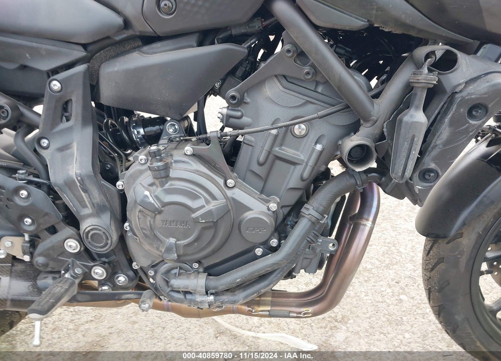 2024 YAMAHA MT07 VIN: JYARM32E4RA009776