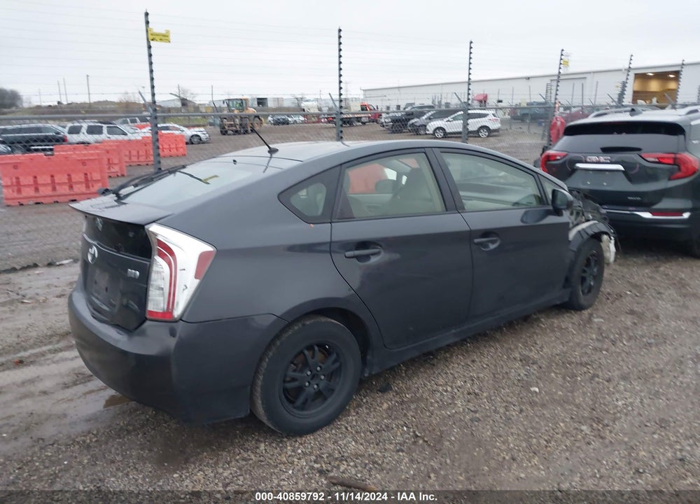2013 TOYOTA PRIUS TWO VIN: JTDKN3DU6D5664711