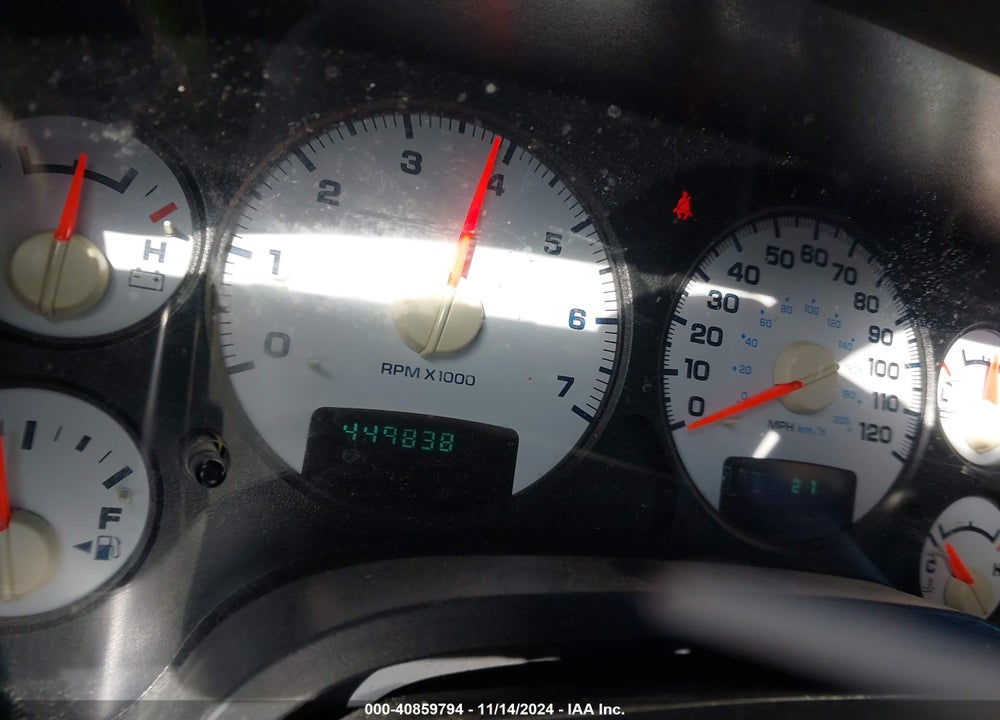 2003 DODGE RAM 1500 SLT/LARAMIE/ST VIN: 1D7HA18N73J608544