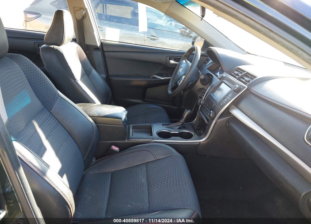 2015 TOYOTA CAMRY SE VIN: 4T1BF1FK5FU042599