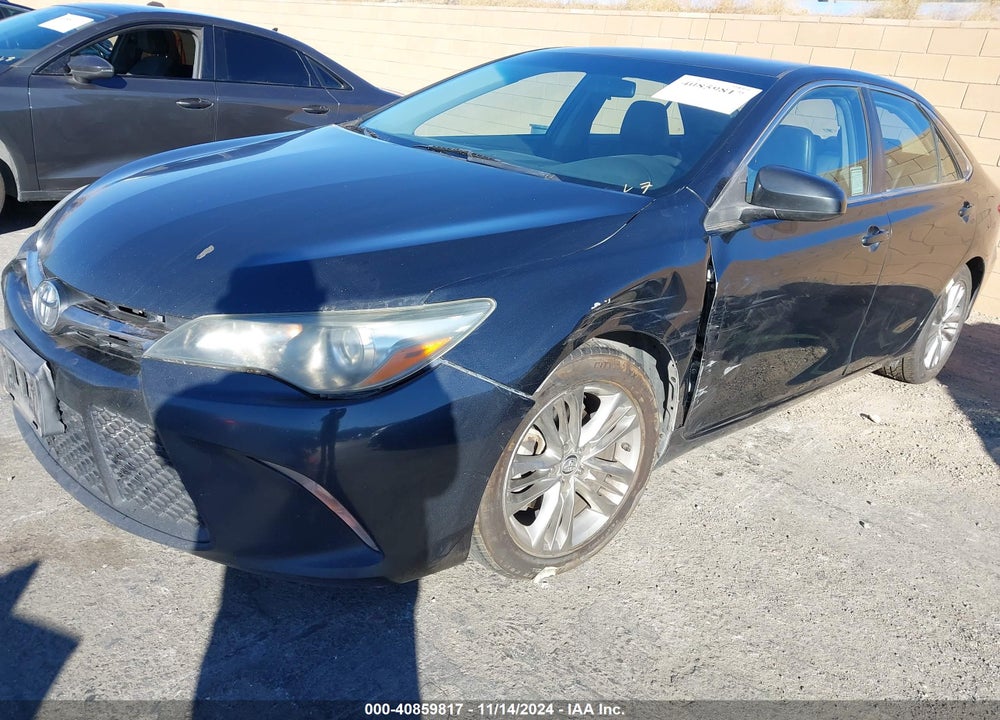 2015 TOYOTA CAMRY SE VIN: 4T1BF1FK5FU042599