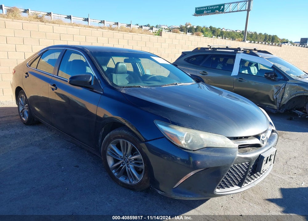 2015 TOYOTA CAMRY SE VIN: 4T1BF1FK5FU042599