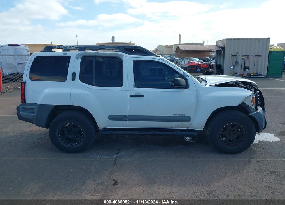2005 NISSAN XTERRA OFF ROAD VIN: 5N1AN08W45C650238