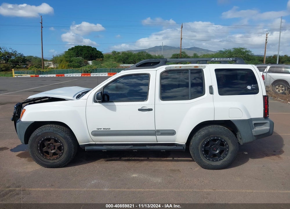 2005 NISSAN XTERRA OFF ROAD VIN: 5N1AN08W45C650238