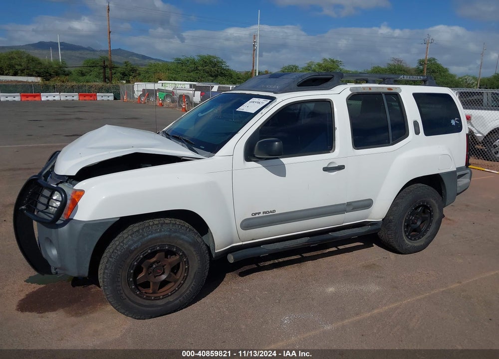 2005 NISSAN XTERRA OFF ROAD VIN: 5N1AN08W45C650238