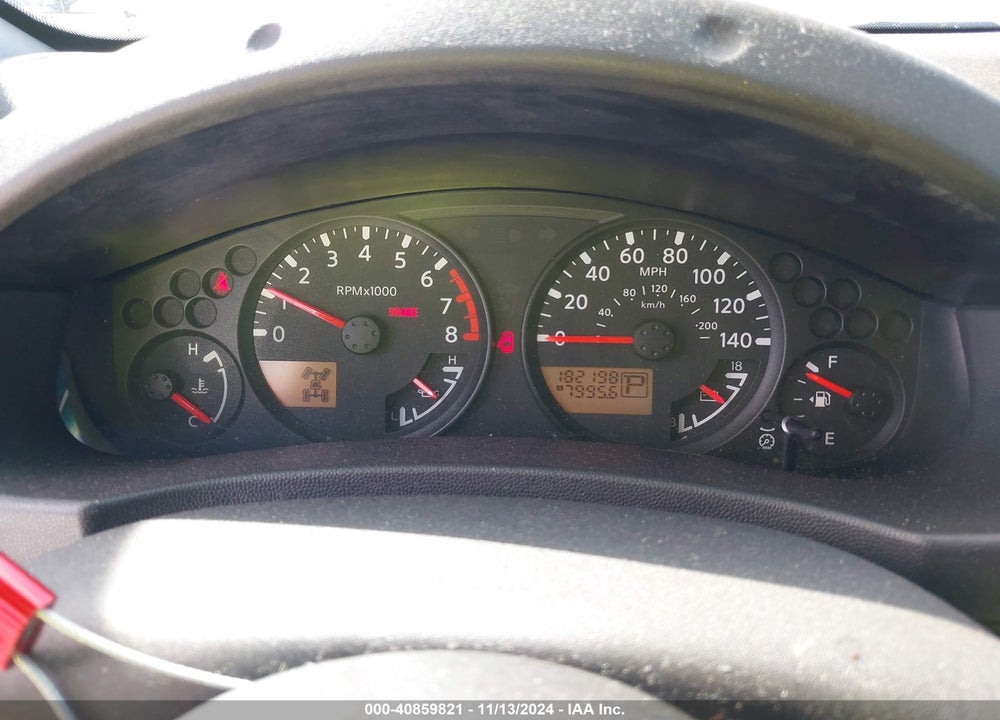 2005 NISSAN XTERRA OFF ROAD VIN: 5N1AN08W45C650238