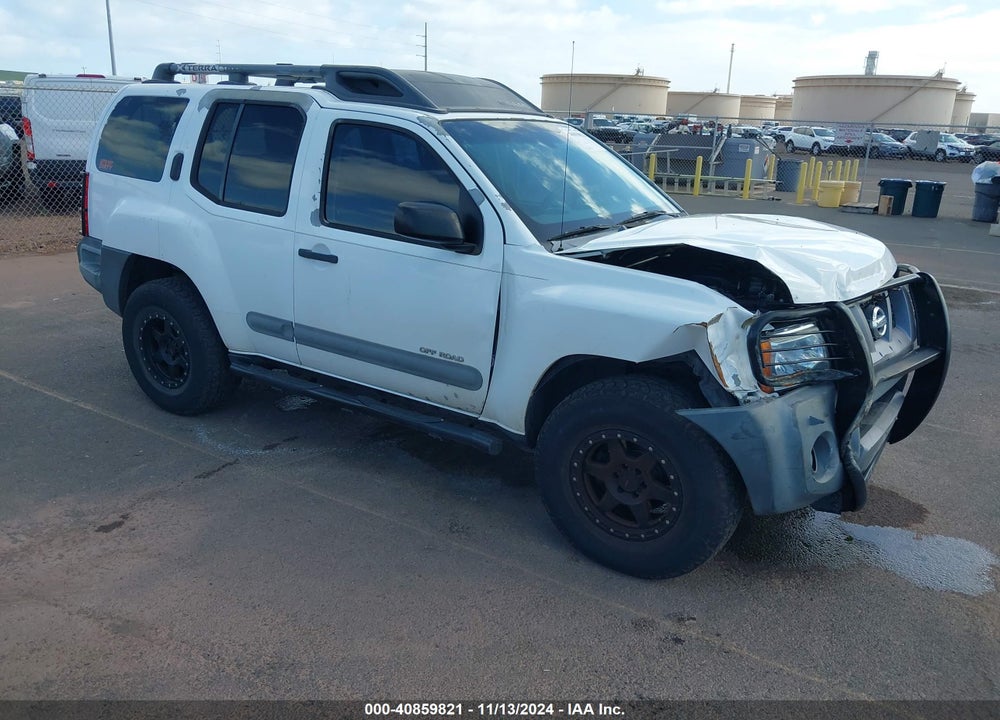 2005 NISSAN XTERRA OFF ROAD VIN: 5N1AN08W45C650238