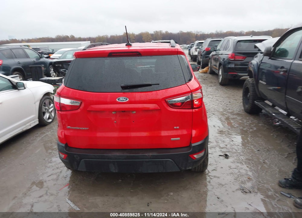2019 FORD ECOSPORT SE VIN: MAJ3S2GE7KC263050