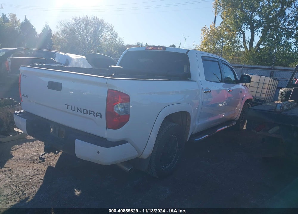 2014 TOYOTA TUNDRA PLATINUM 5.7L V8 VIN: 5TFAW5F10EX396753