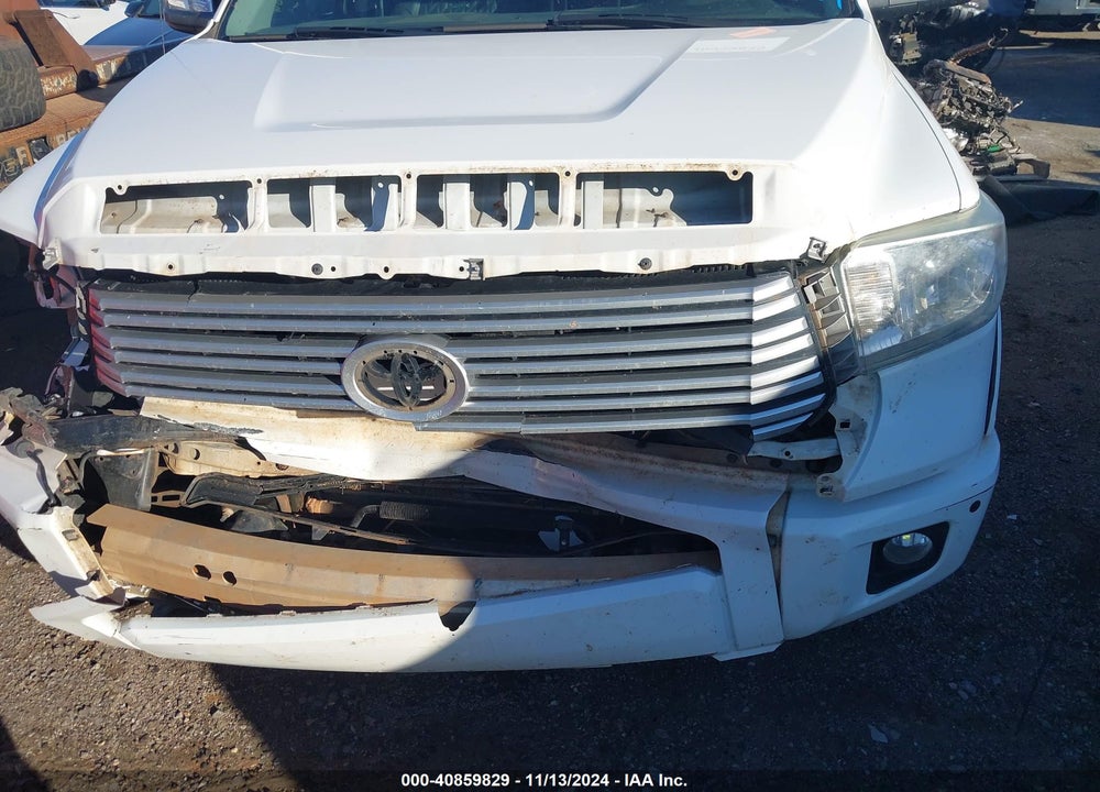 2014 TOYOTA TUNDRA PLATINUM 5.7L V8 VIN: 5TFAW5F10EX396753