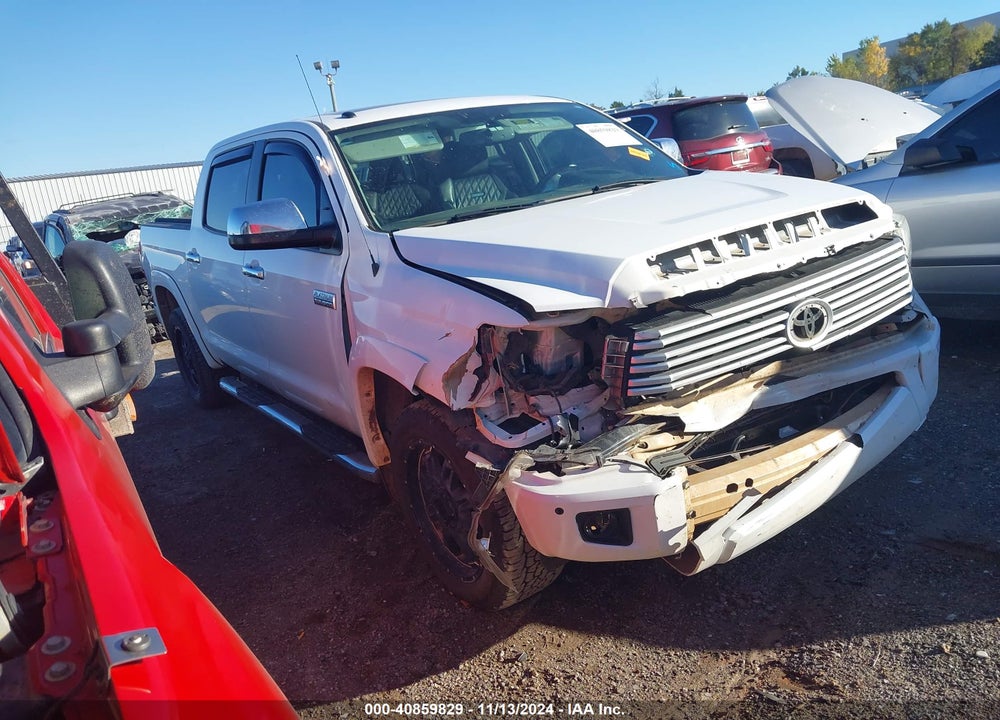 2014 TOYOTA TUNDRA PLATINUM 5.7L V8 VIN: 5TFAW5F10EX396753