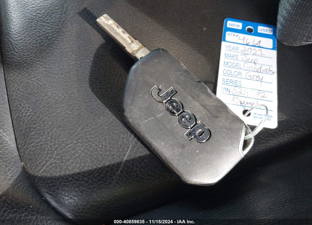2021 JEEP GLADIATOR VIN: 1C6JJTEG0ML529792