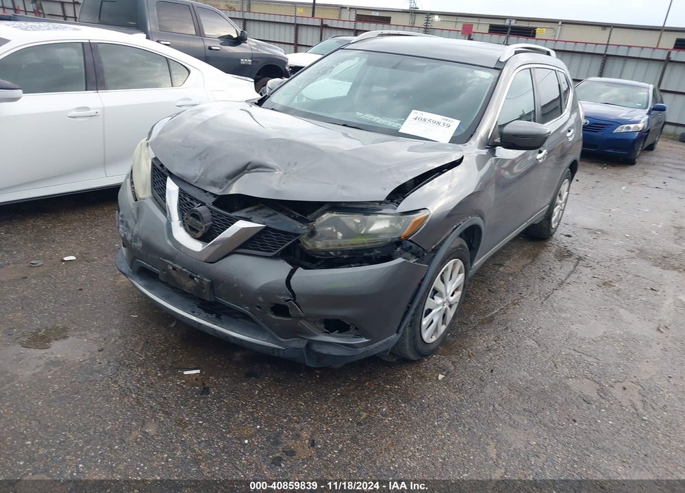 2016 NISSAN ROGUE S VIN: 5N1AT2MN4GC863532