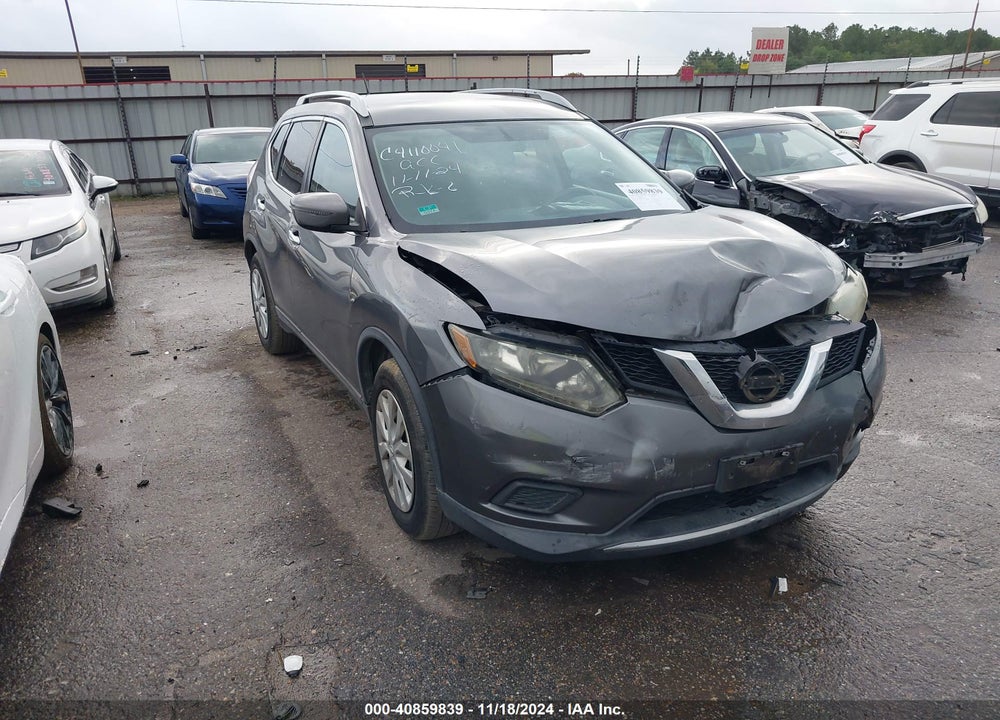 2016 NISSAN ROGUE S VIN: 5N1AT2MN4GC863532