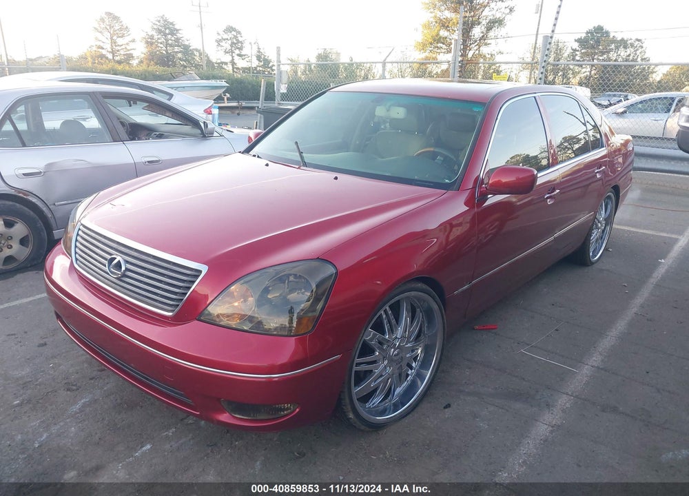 2001 LEXUS LS 430 VIN: JTHBN30F810029522