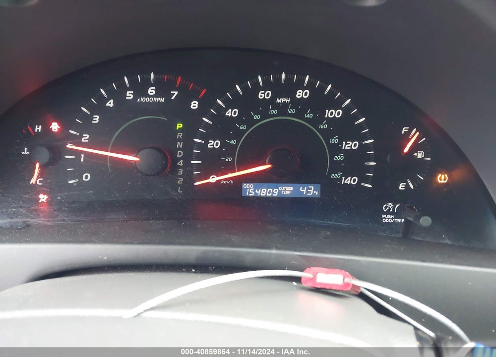 2009 TOYOTA CAMRY LE VIN: 4T4BE46K49R059716