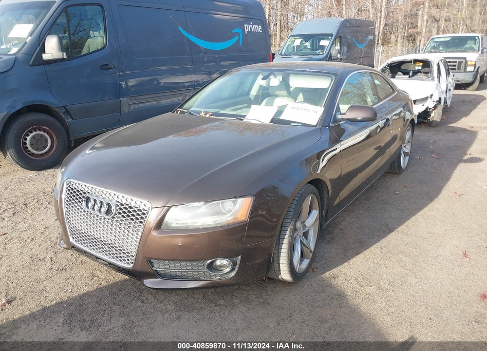 2011 AUDI A5 2.0T PREMIUM VIN: WAULFAFR9BA022676