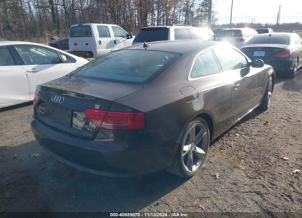 2011 AUDI A5 2.0T PREMIUM VIN: WAULFAFR9BA022676