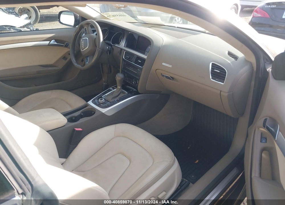 2011 AUDI A5 2.0T PREMIUM VIN: WAULFAFR9BA022676