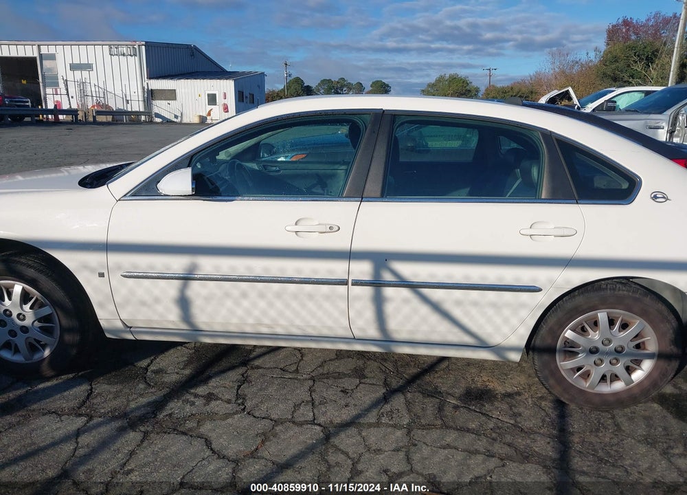 2008 CHEVROLET IMPALA VIN: 2G1WS553181276605