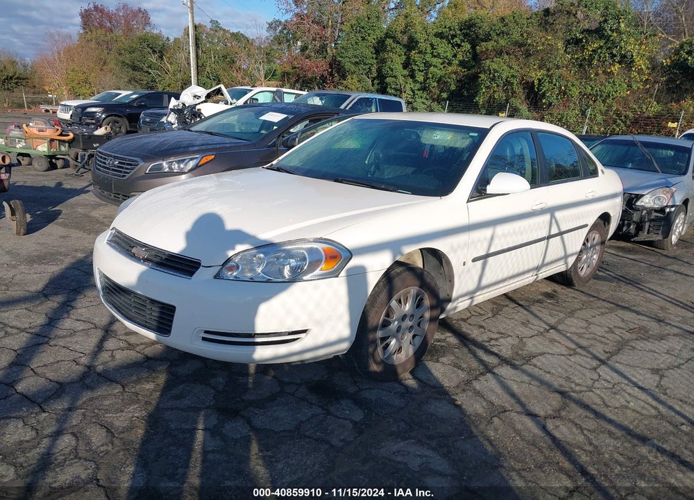2008 CHEVROLET IMPALA VIN: 2G1WS553181276605