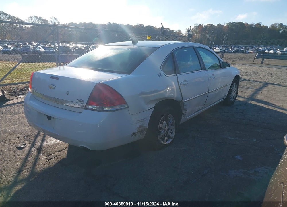 2008 CHEVROLET IMPALA VIN: 2G1WS553181276605