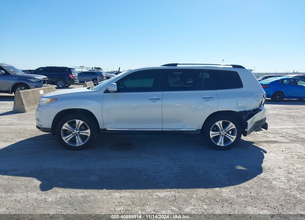 2012 TOYOTA HIGHLANDER LIMITED V6 VIN: 5TDYK3EH2CS067181