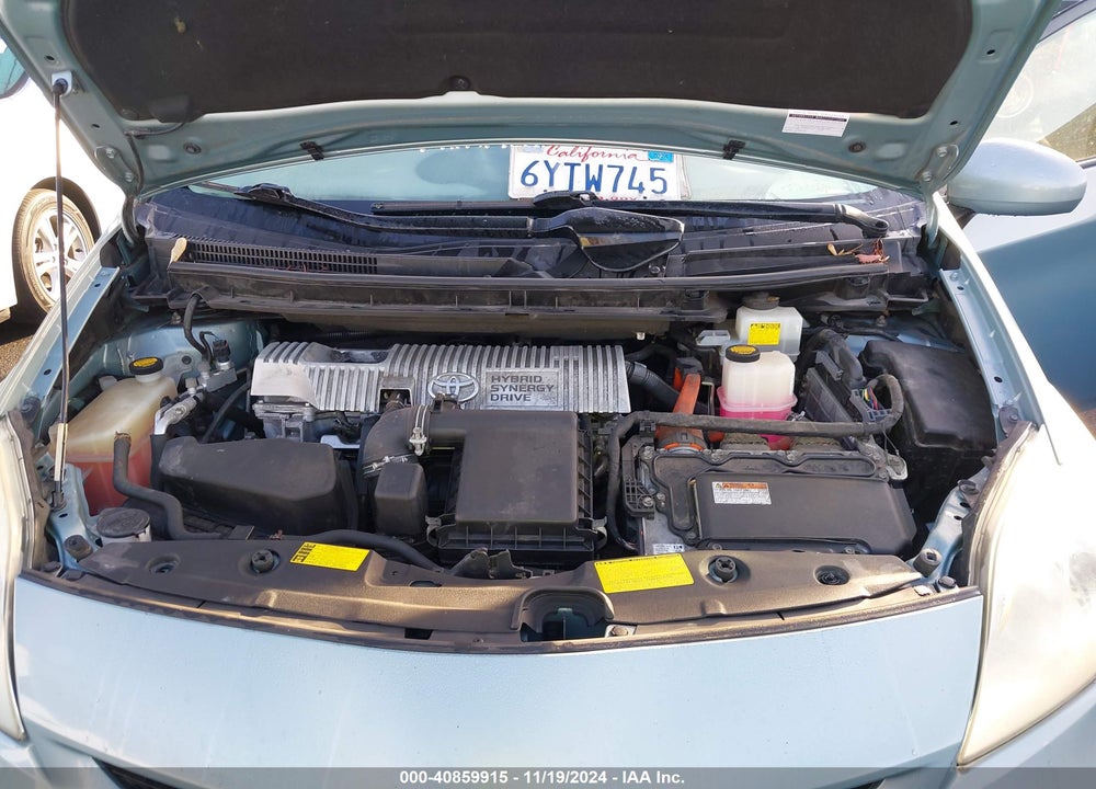 2013 TOYOTA PRIUS FOUR VIN: JTDKN3DUXD1631962