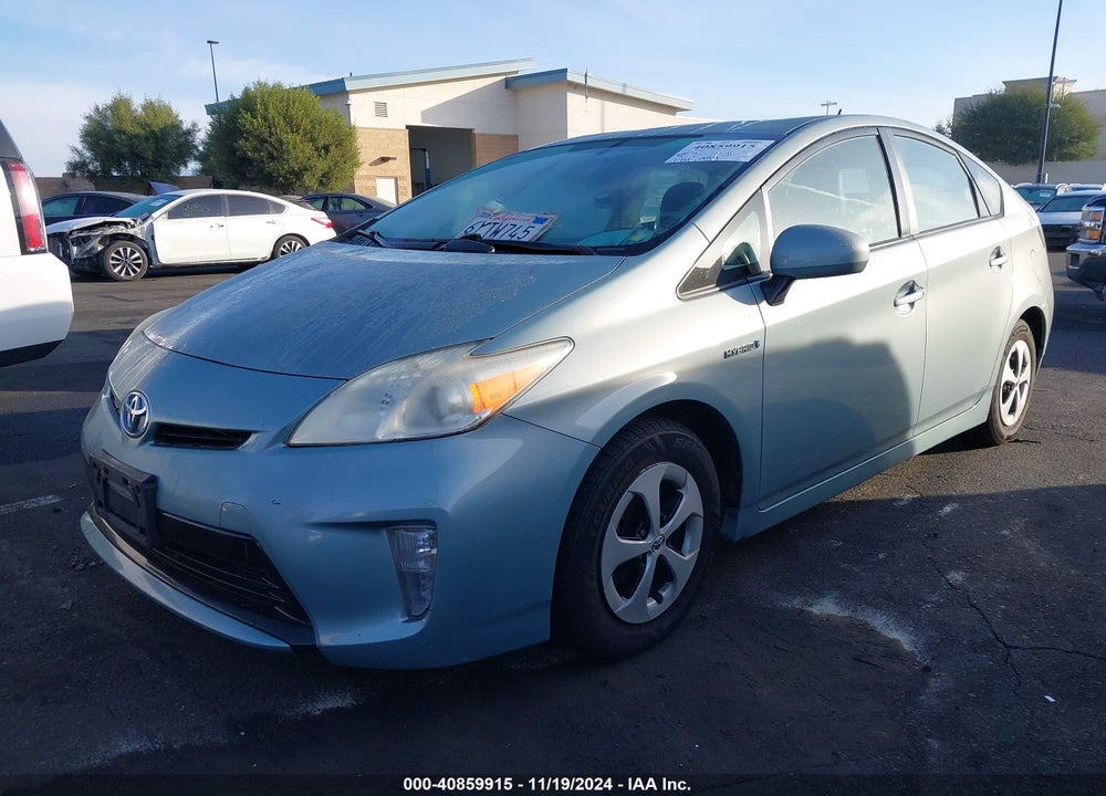 2013 TOYOTA PRIUS FOUR VIN: JTDKN3DUXD1631962