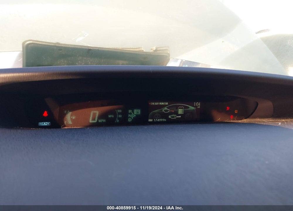 2013 TOYOTA PRIUS FOUR VIN: JTDKN3DUXD1631962