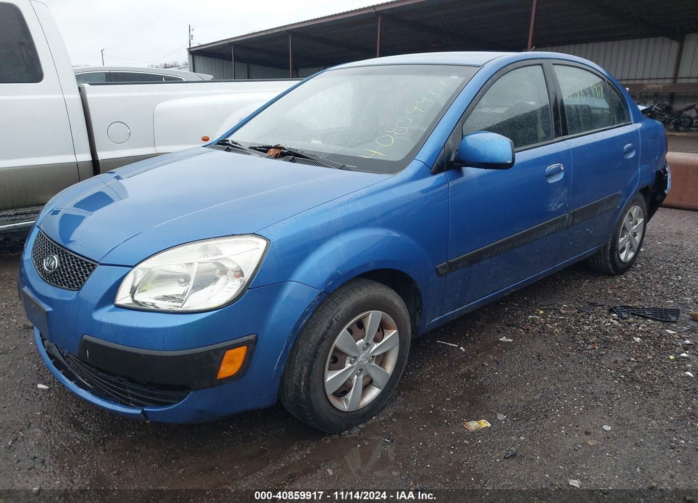 2007 KIA RIO LX VIN: KNADE123976293112
