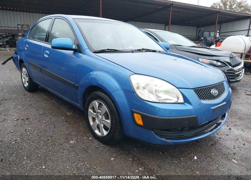 2007 KIA RIO LX VIN: KNADE123976293112