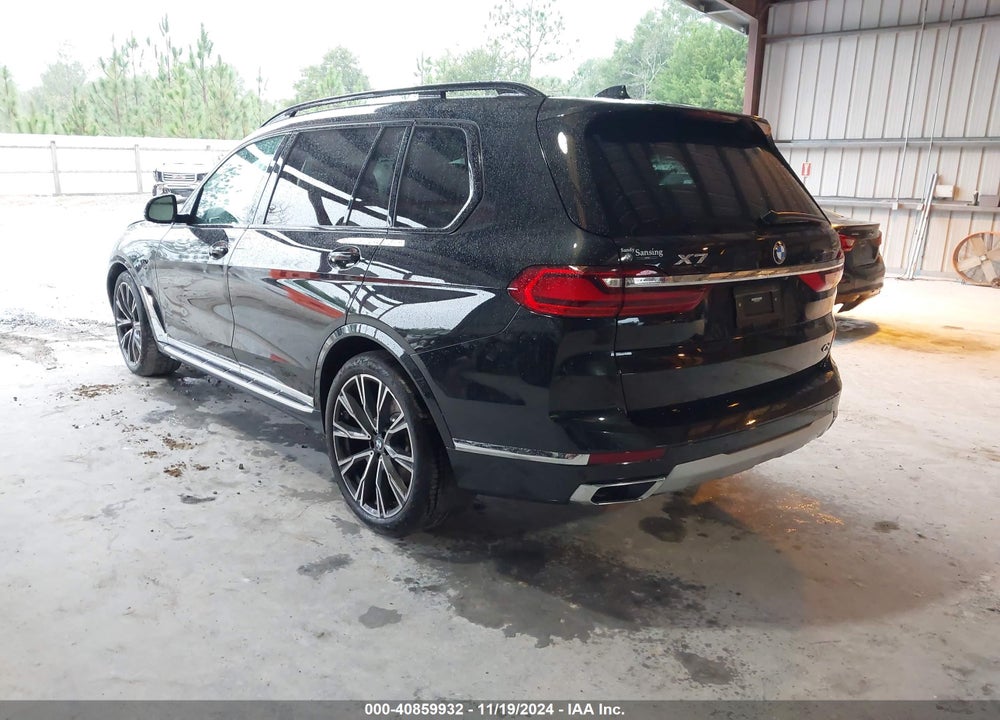 2022 BMW X7 XDRIVE40I VIN: 5UXCW2C05N9N04631