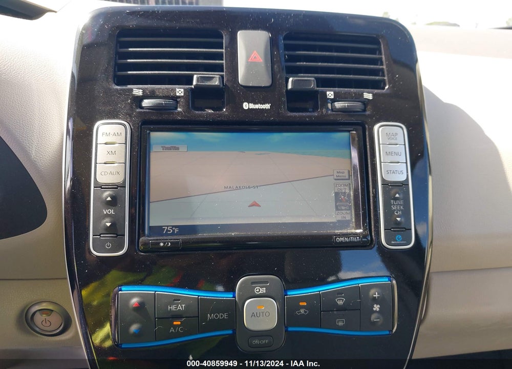 2013 NISSAN LEAF SV VIN: 1N4AZ0CP7DC402238