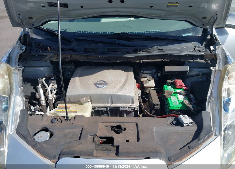 2013 NISSAN LEAF SV VIN: 1N4AZ0CP7DC402238