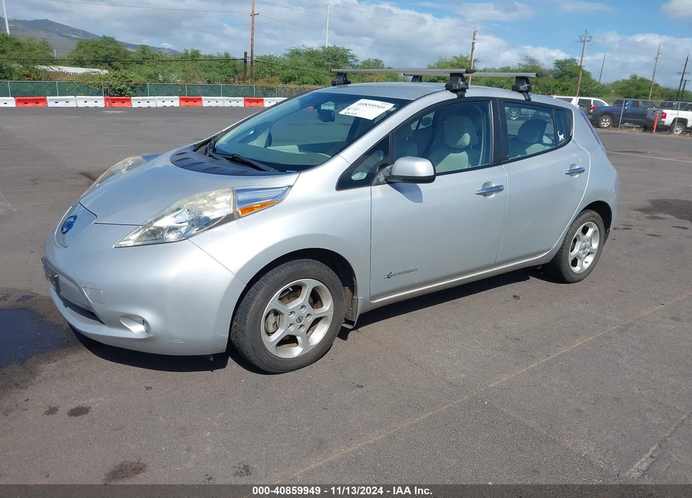 2013 NISSAN LEAF SV VIN: 1N4AZ0CP7DC402238