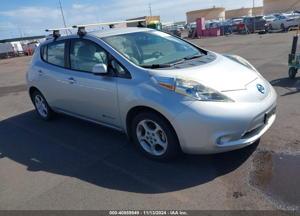 2013 NISSAN LEAF SV VIN: 1N4AZ0CP7DC402238