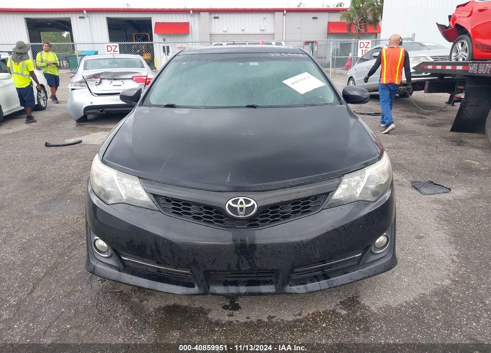 2013 TOYOTA CAMRY SE VIN: 4T1BF1FK5DU265948