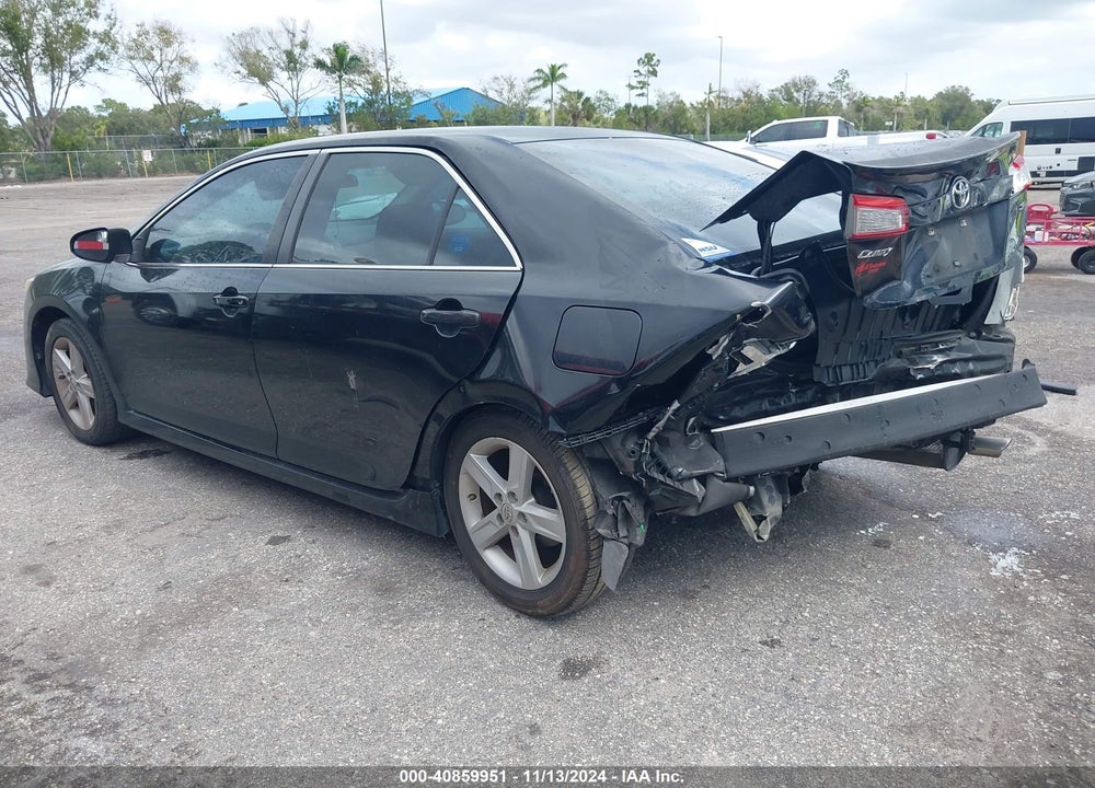 2013 TOYOTA CAMRY SE VIN: 4T1BF1FK5DU265948