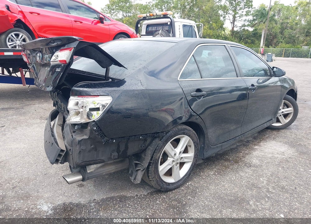 2013 TOYOTA CAMRY SE VIN: 4T1BF1FK5DU265948
