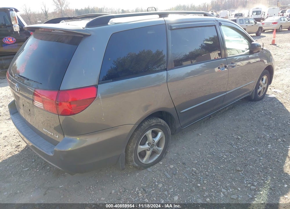 2005 TOYOTA SIENNA LE VIN: 5TDZA23C85S228788