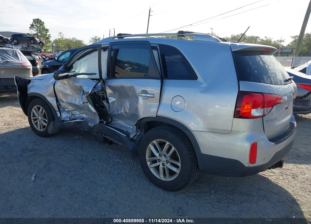 2014 KIA SORENTO LX VIN: 5XYKTDA6XEG518385