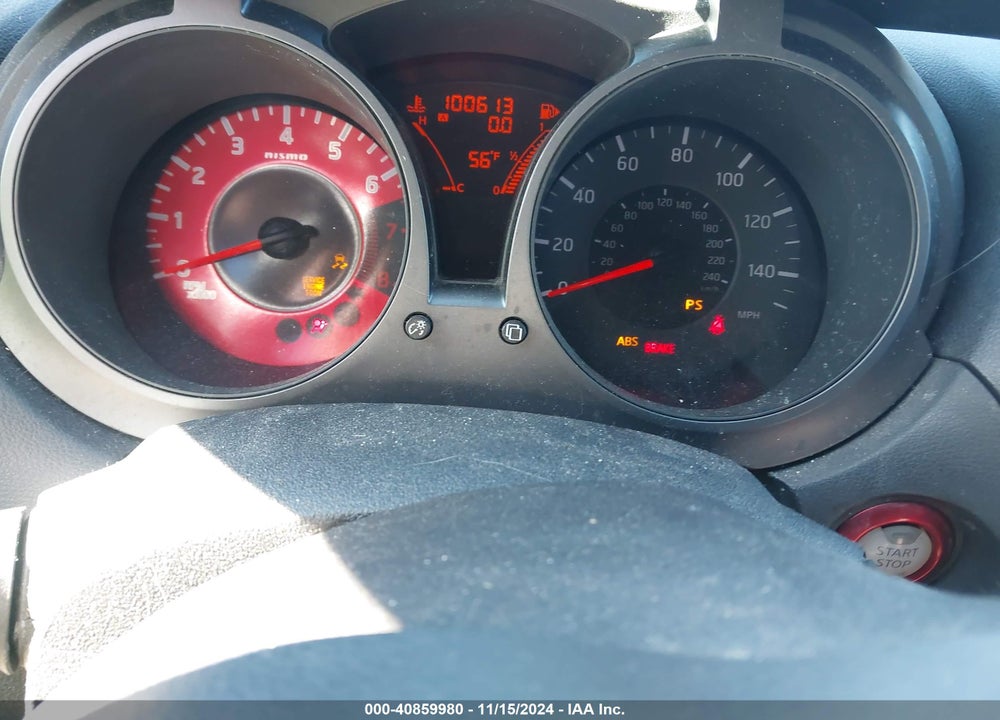 2015 NISSAN JUKE NISMO VIN: JN8AF5MV1FT558795