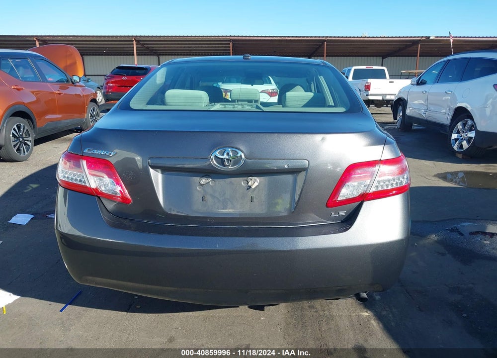 2011 TOYOTA CAMRY LE VIN: 4T4BF3EK0BR215233
