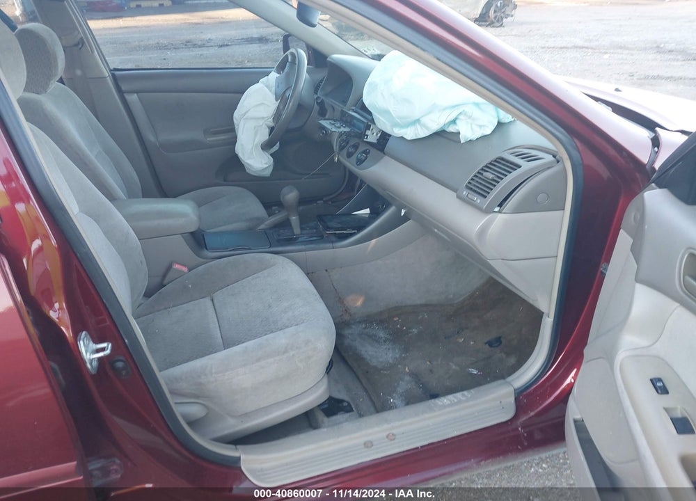 2002 TOYOTA CAMRY LE VIN: 4T1BE32K72U037600