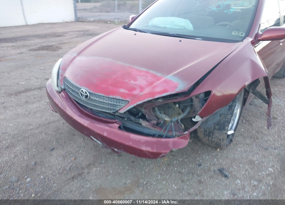 2002 TOYOTA CAMRY LE VIN: 4T1BE32K72U037600