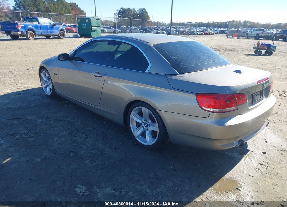 2007 BMW 335I VIN: WBAWL73537PX49729